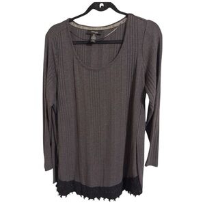 🌹NWOT: STYLE & CO CROCHET BOTTOM TOP